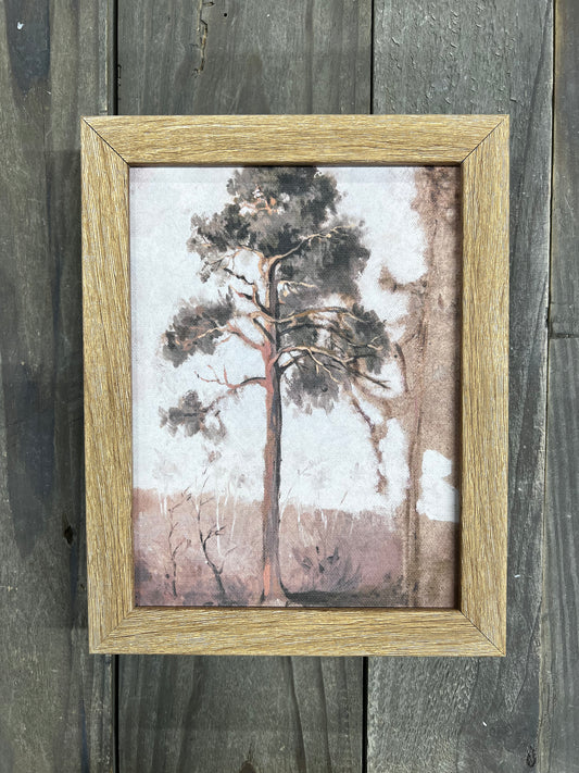 Forest Pine Framed Sign, The Feathered Farmhouse