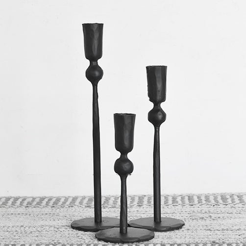 Iron Ball Candle Stands, Feathered Farmhouse