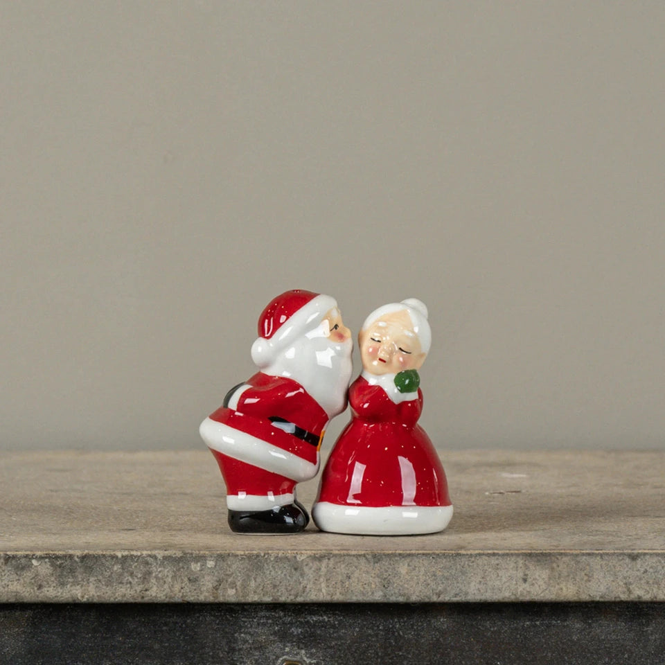 Smooching Clauses Salt & Pepper Shakers, The Feathered Farmhouse