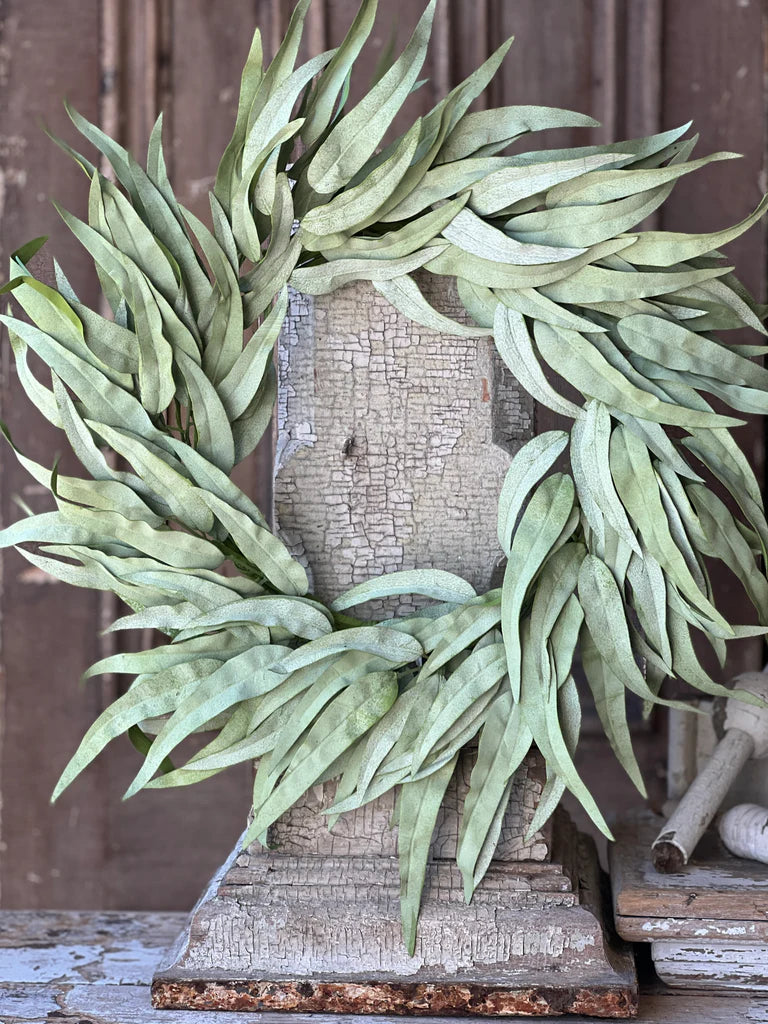 Litany Grass Wreath, Feathered Farmhouse