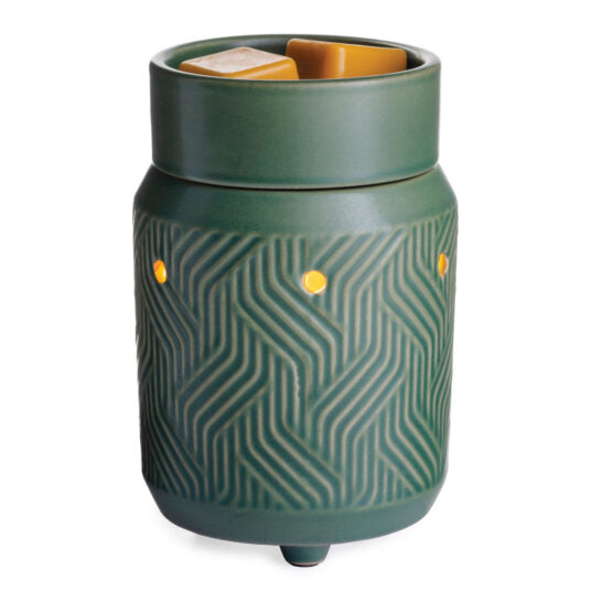 Jade Midsize Illumination Warmer, Feathered Farmhouse