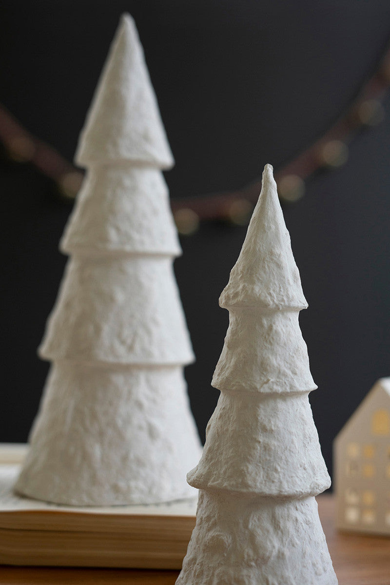 Paper Mache Christmas Trees