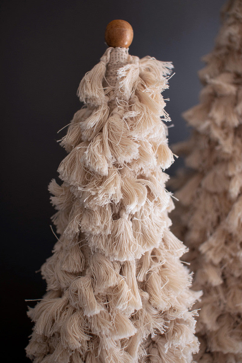 Cotton Tassels Christmas Tree, The Feathered Farmhouse