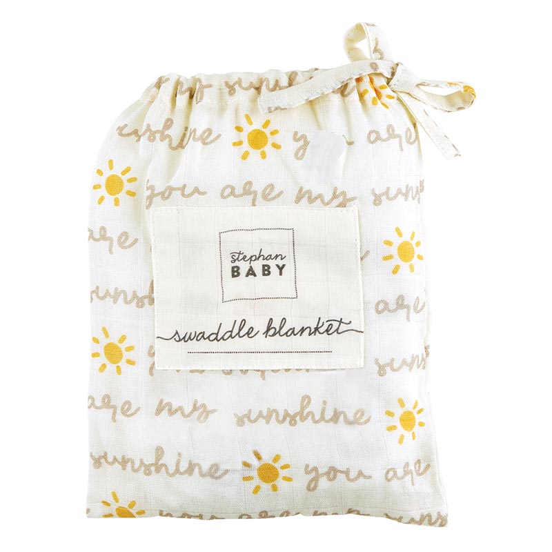 Sunshine Swaddle Blanket, The Feathered Farmhouse