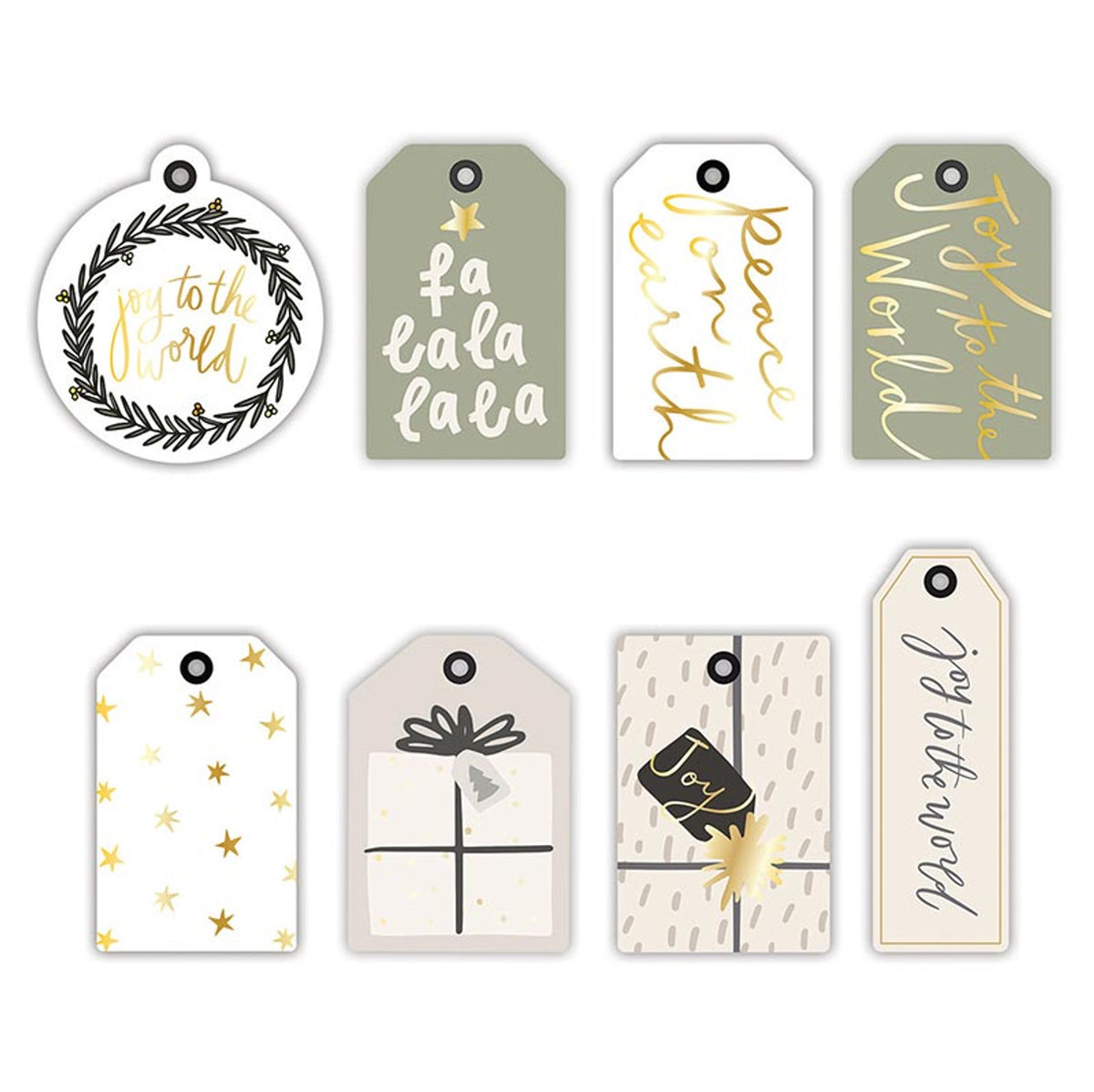 Peace Gift Tags, Feathered Farmhouse