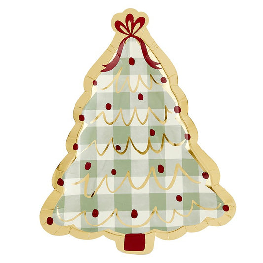 Tree Paper Plates, Feathered Farmhouse