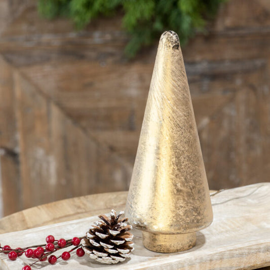 Gold Foil Glass Tree, The Feathered Farmhouse