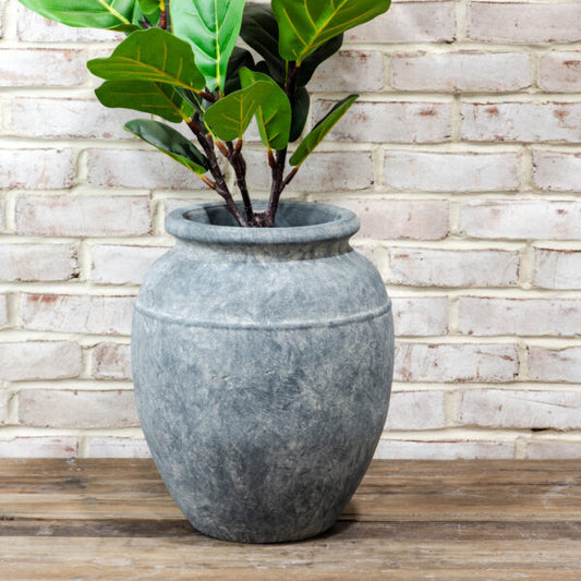 Charcoal Clay Pot, The Feathered Farmhouse