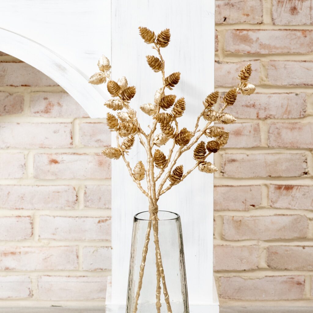 Gold Pinecone Bush, The Feathered Farmhouse