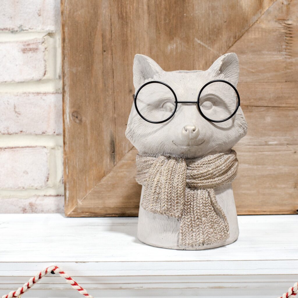 Eyeglass Fox Vase, The Feathered Farmhouse