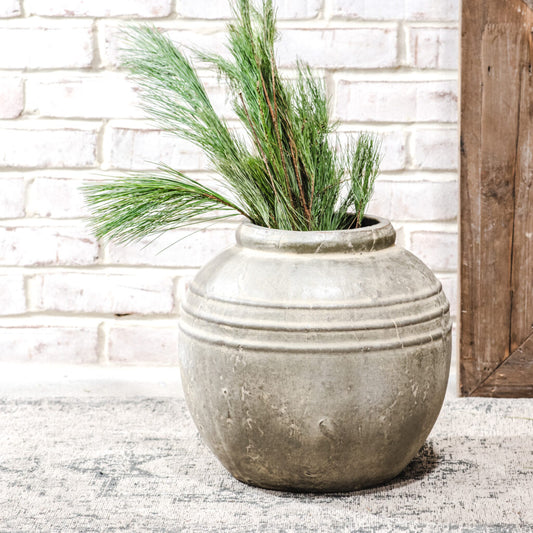 Charcoal Wash Vase, The Feathered Farmhouse