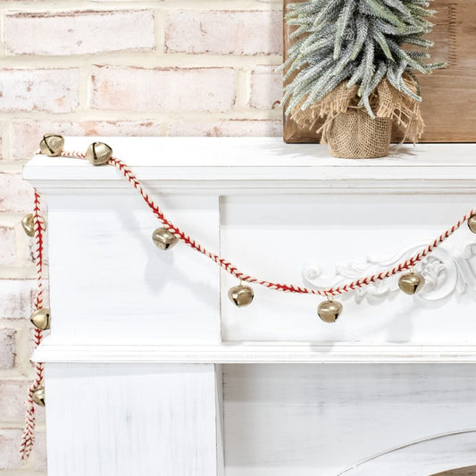 Gold Bell Garland, The Feathered Farmhouse