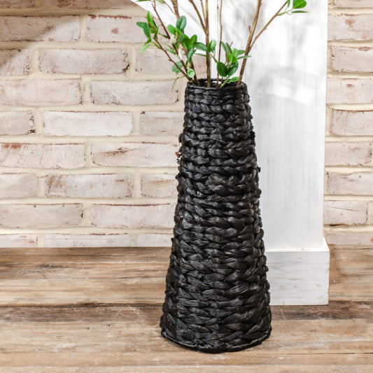 Black Hyacinth Vase, The Feathered Farmhouse