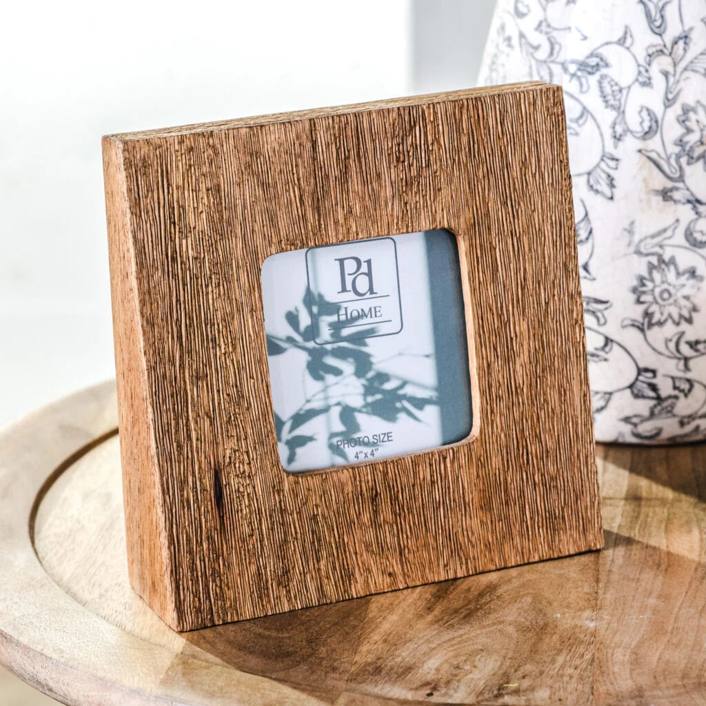 Standing Natural Wood Frame, The Feathered Farmhouse