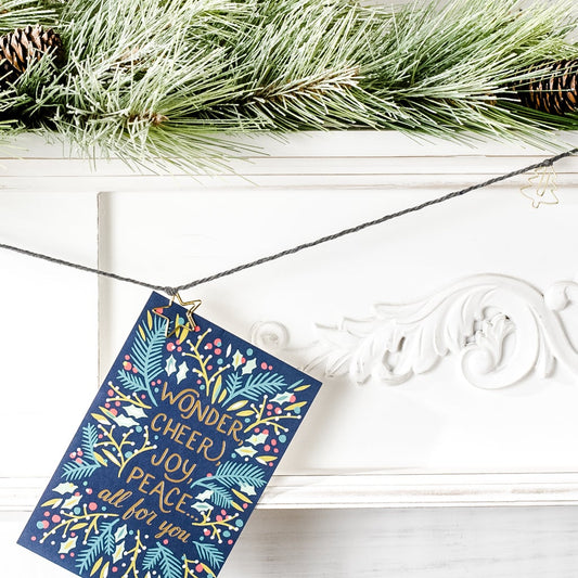 Holiday Card String Hanger, The Feathered Farmhouse