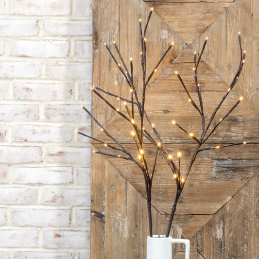 Timer Lighted Branches, The Feathered farmhouse