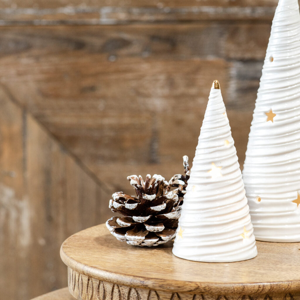 LED Ceramic Cutout Tree, The Feathered Farmhouse