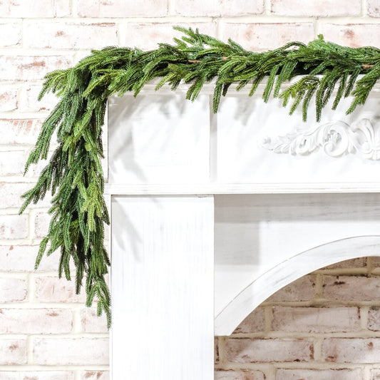 Evergreen Garland, The Feathered Farmhouse