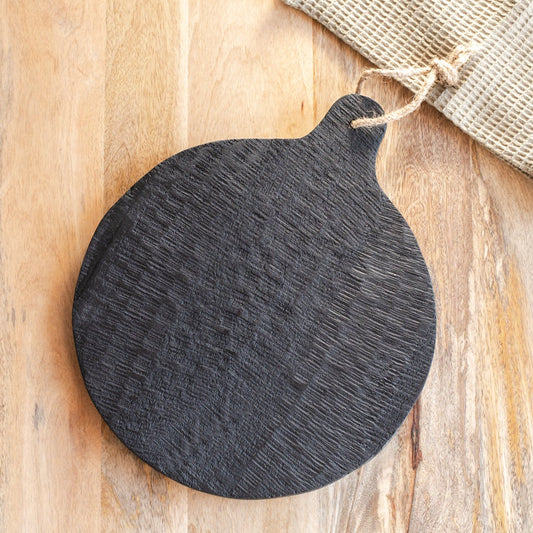 Black Wood Chopping Board, The Feathered Farmhouse