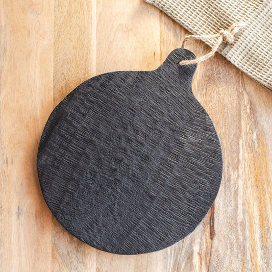 Black Wood Chopping Board, The Feathered Farmhouse