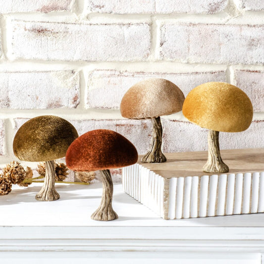 Velvet Mushrooms, The Feathered Farmhouse