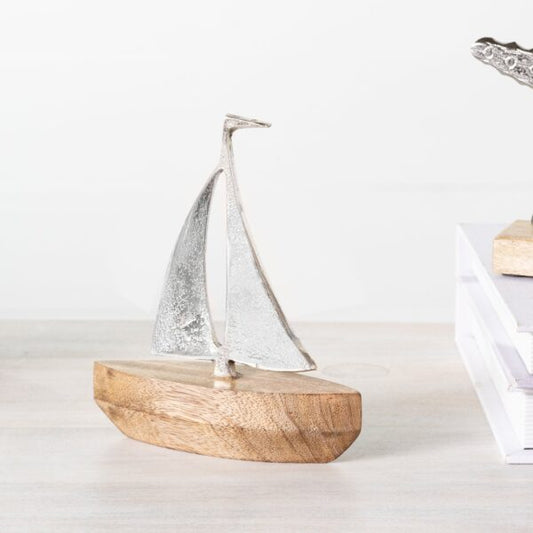 Silver Sails Boat, The Feathered Farmhouse