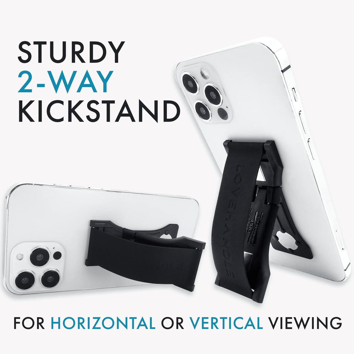 LoveHandle PRO - Black, Feathered Farmhouse