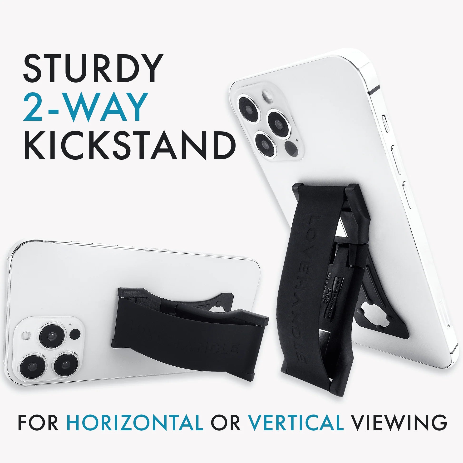 LoveHandle PRO - Black, Feathered Farmhouse