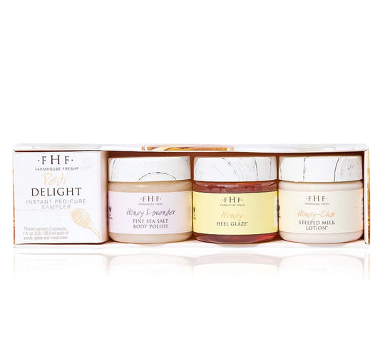 Pedi Delight Instant Pedicure Sampler, Feathered Farmhouse