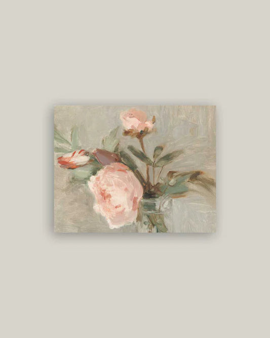 Light Pink Roses Artist Board, The Feathered Farmhouse