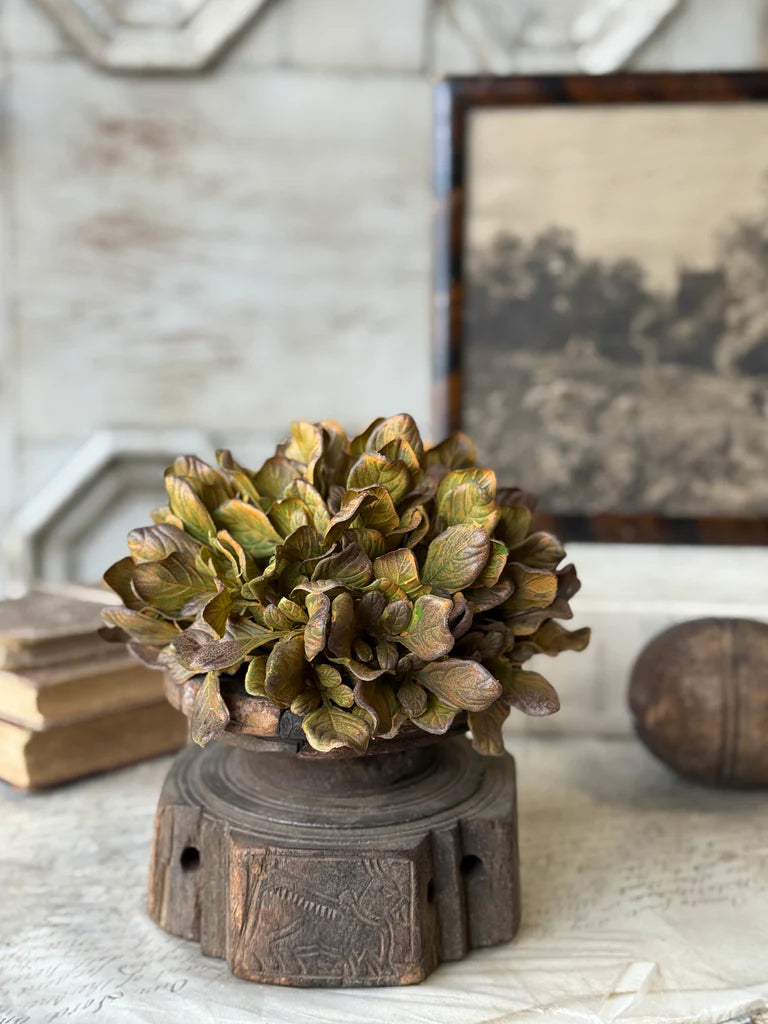Sepia Groves Orb, Feathered Farmhouse