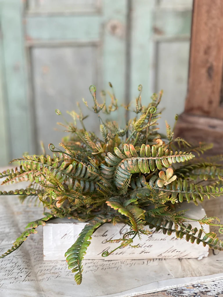 Providence Floret & Fern Orb, Feathered Farmhouse