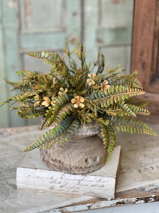 Providence Floret & Fern Orb, Feathered Farmhouse