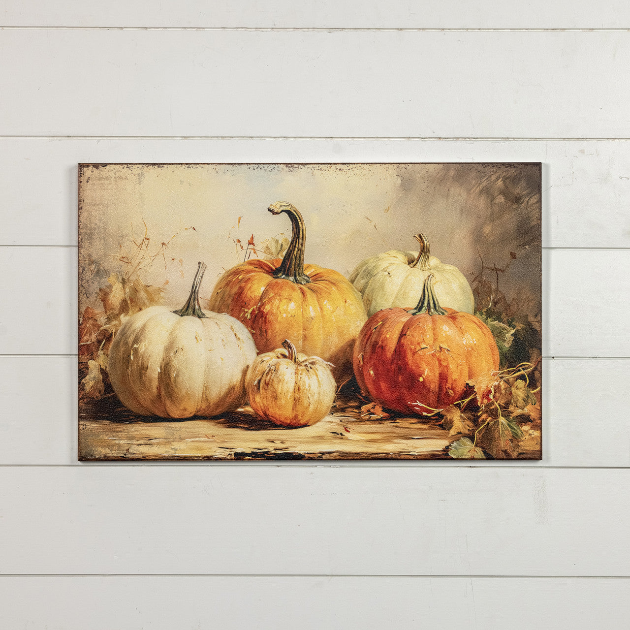 Bountiful Pumpkin Print, Feathered Farmhouse