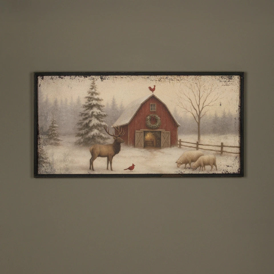 Holiday Farm Sign, The Feathered Farmhouse