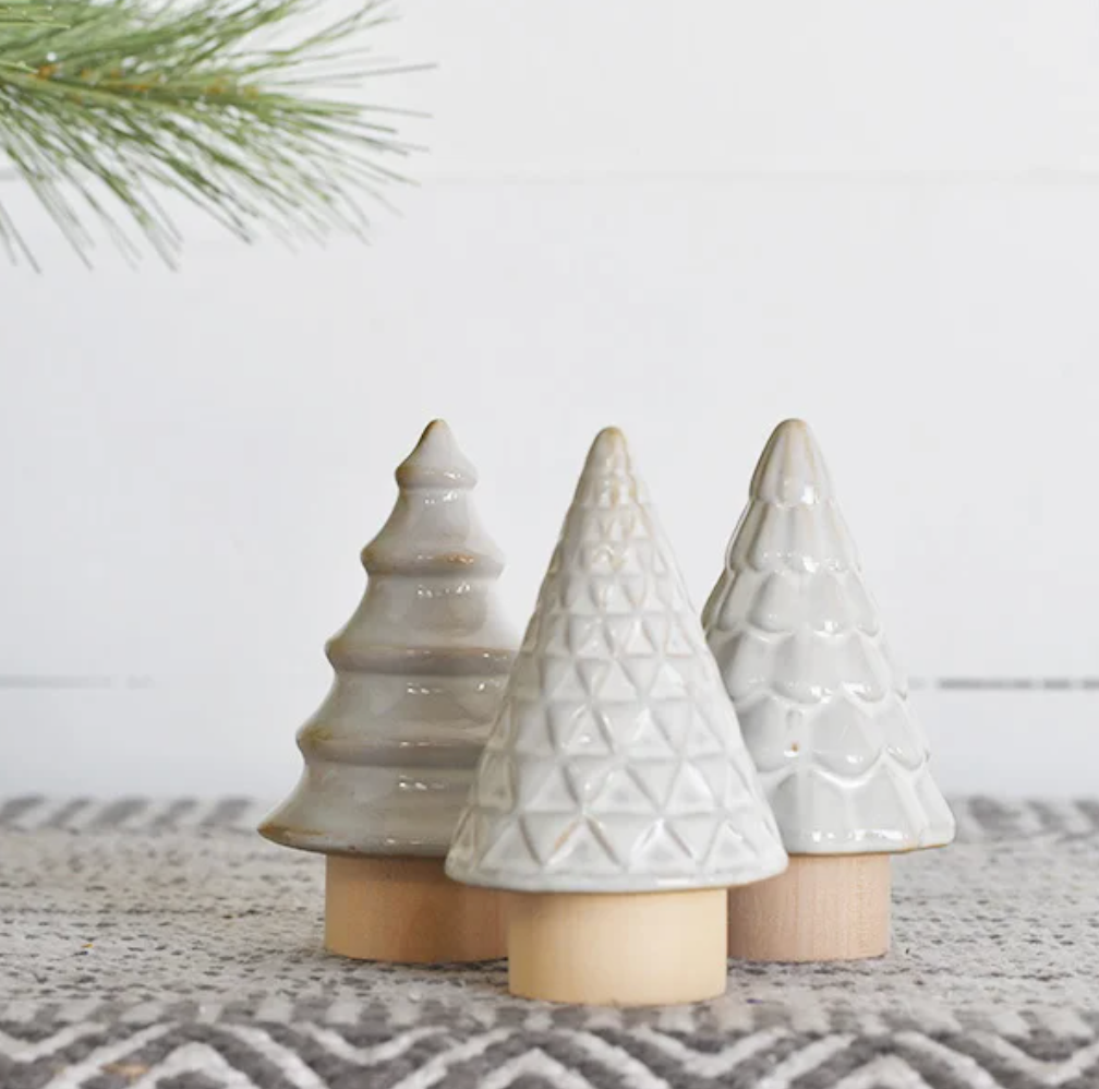 Mini Ceramic Trees, The Feathered Farmhouse