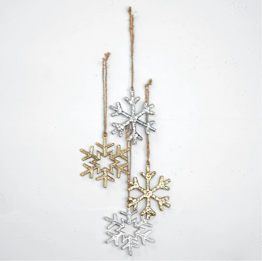 Snowflake Ornaments, The Feathered Farmhouse