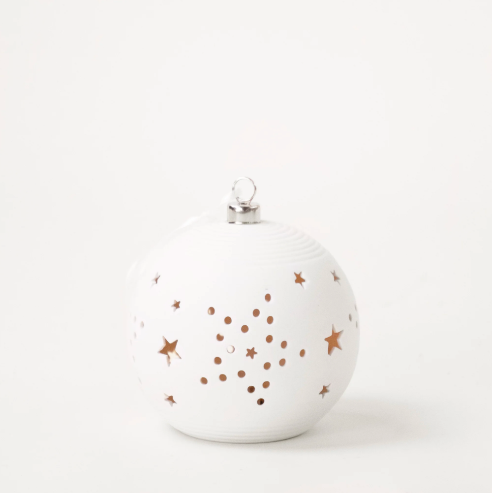 Star Ball Ornament, The Feathered Farmhouse