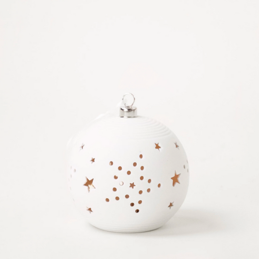 Star Ball Ornament, The Feathered Farmhouse