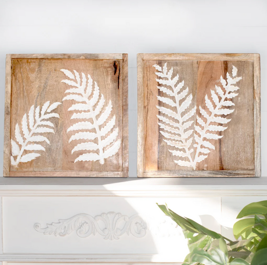 Fern Leaves Wall Decor, The Feathered Farmhouse