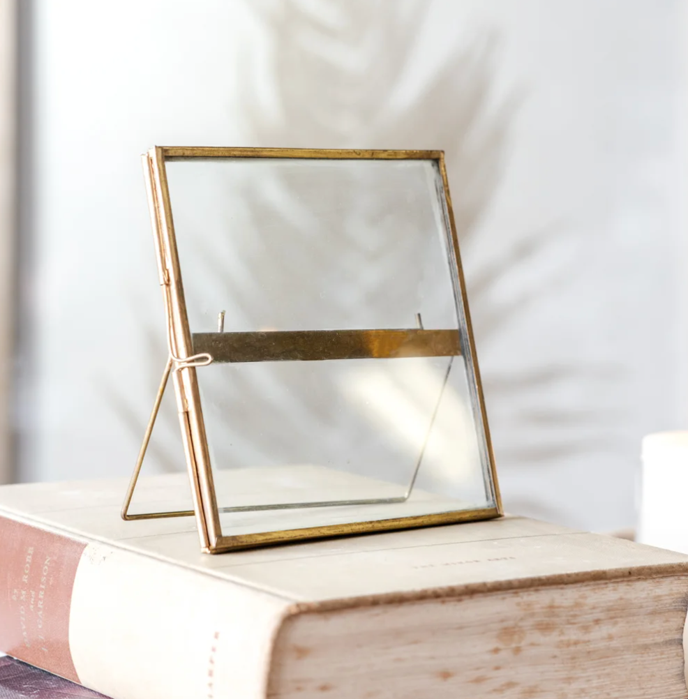 Glass Photo Frame, The Feathered Farmhouse