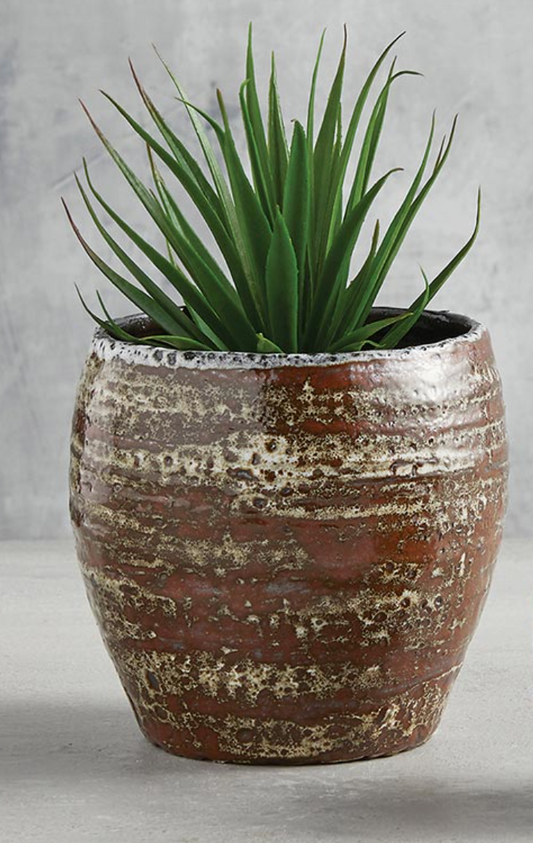 Large Brown Pot, The Feathered Farmhouse