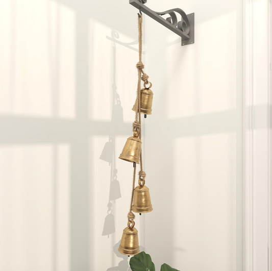 Gold Metal Bells, The Feathered Farmhouse