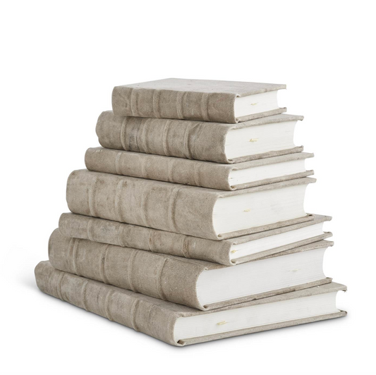 Antique Cotton Canvas Journals, The Feathered Farmhouse
