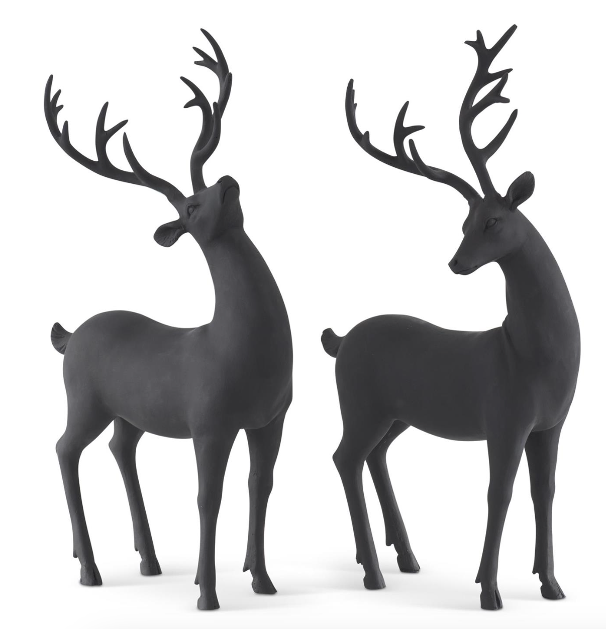 Matte Black Deer, The Feathered Farmhouse