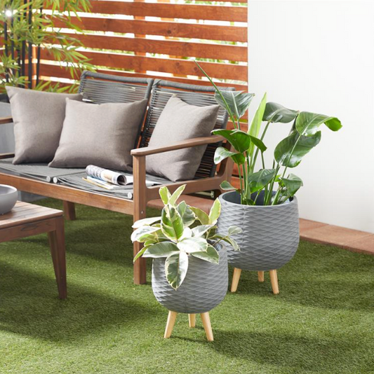 Contemporary Planters, The Feathered Farmhouse