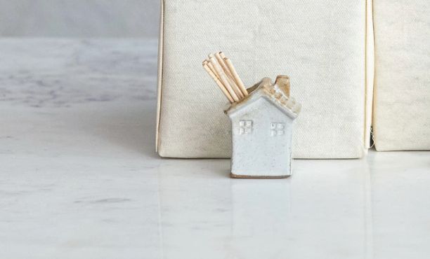 House Toothpick Holder, The Feathered Farmhouse