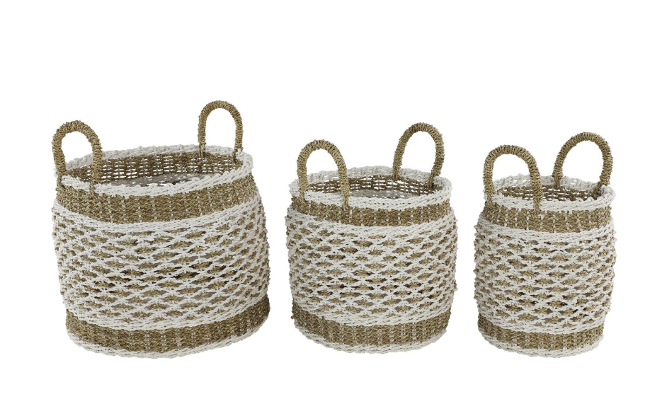 Handmade Storage Baskets, Feathered Farmhouse