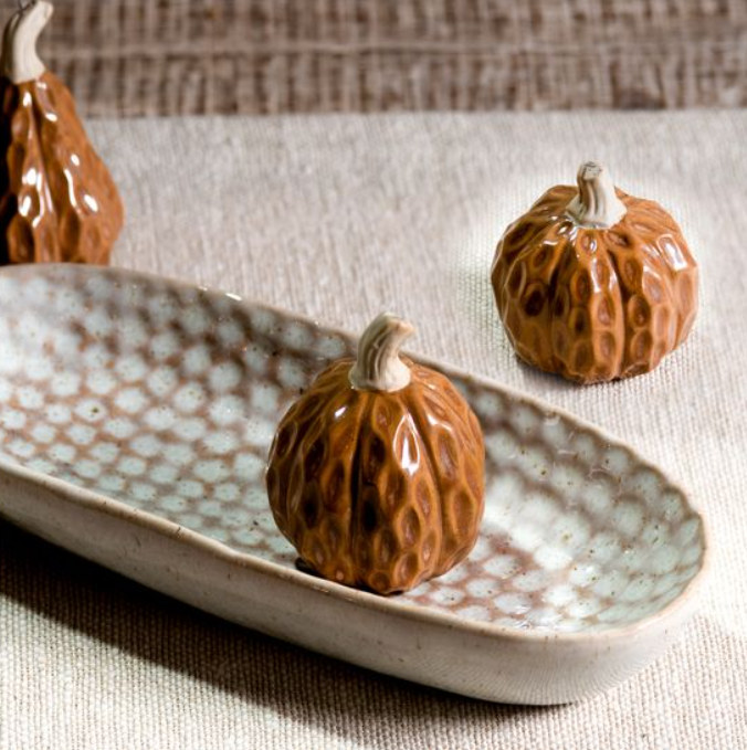Brown Pumpkin + Gourd, Feathered Farmhouse