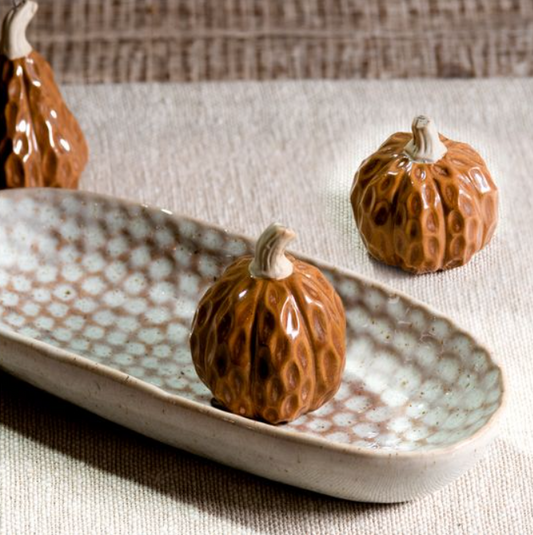 Brown Pumpkin + Gourd, Feathered Farmhouse